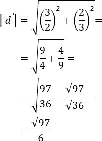 Definimos el módulo de un vector, proporcionamos ejemplos, explicamos su significado y propiedades y resolvemos problemas relacionados. Geometría plana. 2D. Secundaria, bachillerato.