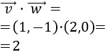 Definimos el producto escalar de dos vectores del plano real (de dos formas), enumeramos sus propiedades y resolvemos problemas relacionados. Como aplicación, también definimos y calculamos el ángulo que forman dos vectores. Matemáticas para secundaria y bachillerato. Geometría plana. Geometría 2D.