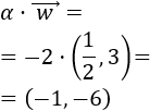 Definimos el producto de un escalar por un vector del plano real, mostramos ejemplos, demostramos las propiedades básicas y resolvemos problemas relacionados.  Matemáticas para secundaria y bachillerato. Geometría plana. Geometría 2D.