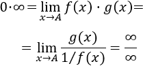 Resolvemos límites con la indeterminación cero por infinito (0·∞). Veremos cómo pasar a las indeterminaciones infinito partido infinito y cero partido cero. Ejemplos. Límites resueltos. Bachillerato y Universidad. Cálculo de límites. Matemáticas.