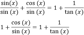 Demostraciones de igualdades entre funciones trigonométricas para bachiller.