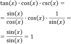 Demostraciones de igualdades entre funciones trigonométricas para bachiller.