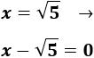 Problemas resueltos de calcular ecuaciones polinómicas a partir de sus soluciones. Álgebra. Secundaria, ESO y Bachillerato.