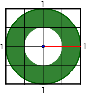 Problemas resueltos de calcular áreas de figuras con formas circulares, con una introducción en la que se definen el círculo y la circunferencia. Problemas de geometría plana para secundaria.