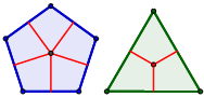 polígonos: definición, ejemplos, elementos (lados, vértices, apotemas, diagonales, perímetro...), clasificación y test en línea sobre estos conceptos