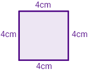 Problemas resueltos de tetrágonos regulares (cuadrados): calcular perímetro, área y diagonales. Polígonos. Geometría plana. Secundaria.