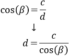 Problemas resueltos de trigonometría básica para secundaria: seno y coseno. Secundaria. ESO. Matemáticas. Geometría.