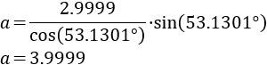 Problemas resueltos de trigonometría básica para secundaria: seno y coseno. Secundaria. ESO. Matemáticas. Geometría.