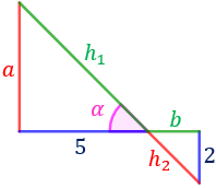 Problemas resueltos de trigonometría básica para secundaria: seno y coseno. Secundaria. ESO. Matemáticas. Geometría.