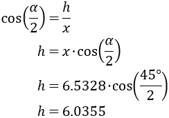 Problemas resueltos de trigonometría básica para secundaria: seno y coseno. Secundaria. ESO. Matemáticas. Geometría.