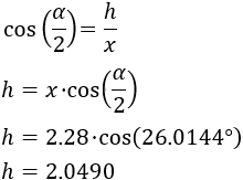 Problemas resueltos de trigonometría básica para secundaria: seno y coseno. Secundaria. ESO. Matemáticas. Geometría.