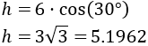 Problemas resueltos de trigonometría básica para secundaria: seno y coseno. Secundaria. ESO. Matemáticas. Geometría.