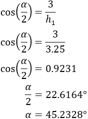 Problemas resueltos de trigonometría básica para secundaria: seno y coseno. Secundaria. ESO. Matemáticas. Geometría.