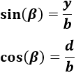 Problemas resueltos de trigonometría básica para secundaria: seno y coseno. Secundaria. ESO.