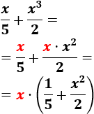 Explicación de cómo extraer factor común y problemas resueltos. Propiedad distributiva del producto sobre la suma. Secundaria, ESO y Bachillerato.