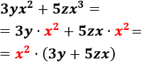 Explicación de cómo extraer factor común y problemas resueltos. Propiedad distributiva del producto sobre la suma. Secundaria, ESO y Bachillerato.