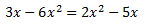 equacio de segon grau incompleta resolta