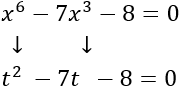 Explicamos cómo resolver ecuaciones bicuadradas por el método de cambio de variable. Resolvemos 10 ecuaciones bicuadradas explicando los pasos. Ecuaciones. Álgebra.