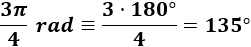 Calculadora online para pasar de grados a radianes y viceversa. Incluye explicación y problemas resueltos. Con ejemplos y representaciones. La calculadora muestra las operaciones. Secundaria, ESO, Bachillerato, Universidad. TIC. 