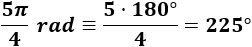 Calculadora online para pasar de grados a radianes y viceversa. Incluye explicación y problemas resueltos. Con ejemplos y representaciones. La calculadora muestra las operaciones. Secundaria, ESO, Bachillerato, Universidad. TIC. 