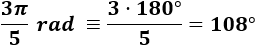 Calculadora online para pasar de grados a radianes y viceversa. Incluye explicación y problemas resueltos. Con ejemplos y representaciones. La calculadora muestra las operaciones. Secundaria, ESO, Bachillerato, Universidad. TIC. 