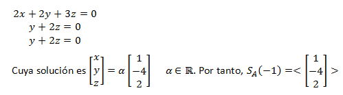 ejemplo de diagonalizacición de una matriz