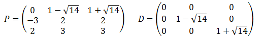 ejercicios resueltos diagonalización de matrices