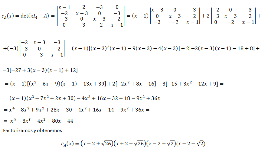 ejercicios resueltos diagonalización de matrices