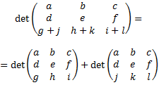 Reglas para calcular el determinante de una matriz según su dimensión, enunciamos las propiedades de la función determinante, definimos el rango y los menores de una matriz y enunciamos el Teorema de Rouché-Frobenius. Álgebra matricial. Matrices.