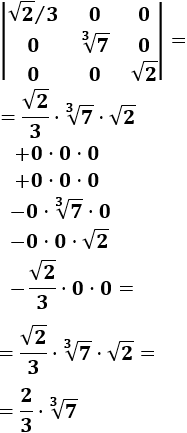 Reglas para calcular el determinante de matrices de dimensión 1, 2 y 3 y la regla de Laplace por filas y columnas. Con ejemplos y ejercicios resueltos. Matemáticas para bachillerato y universidad. Álgebra matricial.