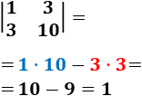 Reglas para calcular el determinante de matrices de dimensión 1, 2 y 3 y la regla de Laplace por filas y columnas. Con ejemplos y ejercicios resueltos. Matemáticas para bachillerato y universidad. Álgebra matricial.