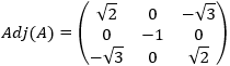 Método para calcular la matriz inversa a partir de la matriz adjunta (fórmula). Incluye ejemplos y 10 problemas resueltos del cálculo de la matriz adjunta y de la matriz inversa (dimensiones 2x2, 3x3 y 4x4). Álgebra matricial. Matrices. Bachiller, bachillerato, universidad. Matemáticas