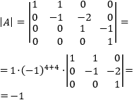 Método para calcular la matriz inversa a partir de la matriz adjunta (fórmula). Incluye ejemplos y 10 problemas resueltos del cálculo de la matriz adjunta y de la matriz inversa (dimensiones 2x2, 3x3 y 4x4). Álgebra matricial. Matrices. Bachiller, bachillerato, universidad. Matemáticas