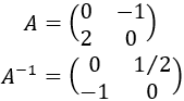 Método para calcular la matriz inversa a partir de la matriz adjunta (fórmula). Incluye ejemplos y 10 problemas resueltos del cálculo de la matriz adjunta y de la matriz inversa (dimensiones 2x2, 3x3 y 4x4). Álgebra matricial. Matrices. Bachiller, bachillerato, universidad. Matemáticas