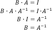 Método para calcular la matriz inversa a partir de la matriz adjunta (fórmula). Incluye ejemplos y 10 problemas resueltos del cálculo de la matriz adjunta y de la matriz inversa (dimensiones 2x2, 3x3 y 4x4). Álgebra matricial. Matrices. Bachiller, bachillerato, universidad. Matemáticas