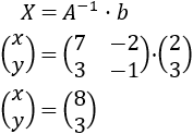 Método para calcular la matriz inversa a partir de la matriz adjunta (fórmula). Incluye ejemplos y 10 problemas resueltos del cálculo de la matriz adjunta y de la matriz inversa (dimensiones 2x2, 3x3 y 4x4). Álgebra matricial. Matrices. Bachiller, bachillerato, universidad. Matemáticas