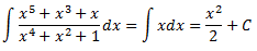 Resolució d'integrals de funcions racionals pas per pas: divisió de polinomis, fraccions simples, etc. Descripció del mètode, exemples, resolució, divisió de polinomis i descomposició en fraccions simples segons el Teorema Fonamental de l'Àlgebra