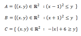 integrales definidas: cálculo de áreas (regiones) del plano: ejercicios resueltos. Áreas entre gráficas de funciones. Introducción a la integral impropia de Riemann