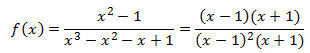 calcular dominio de funcion racional