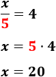 Test o examen online de ecuaciones de primer grado y expresiones algebraicas. Secundaria, ESO, TIC